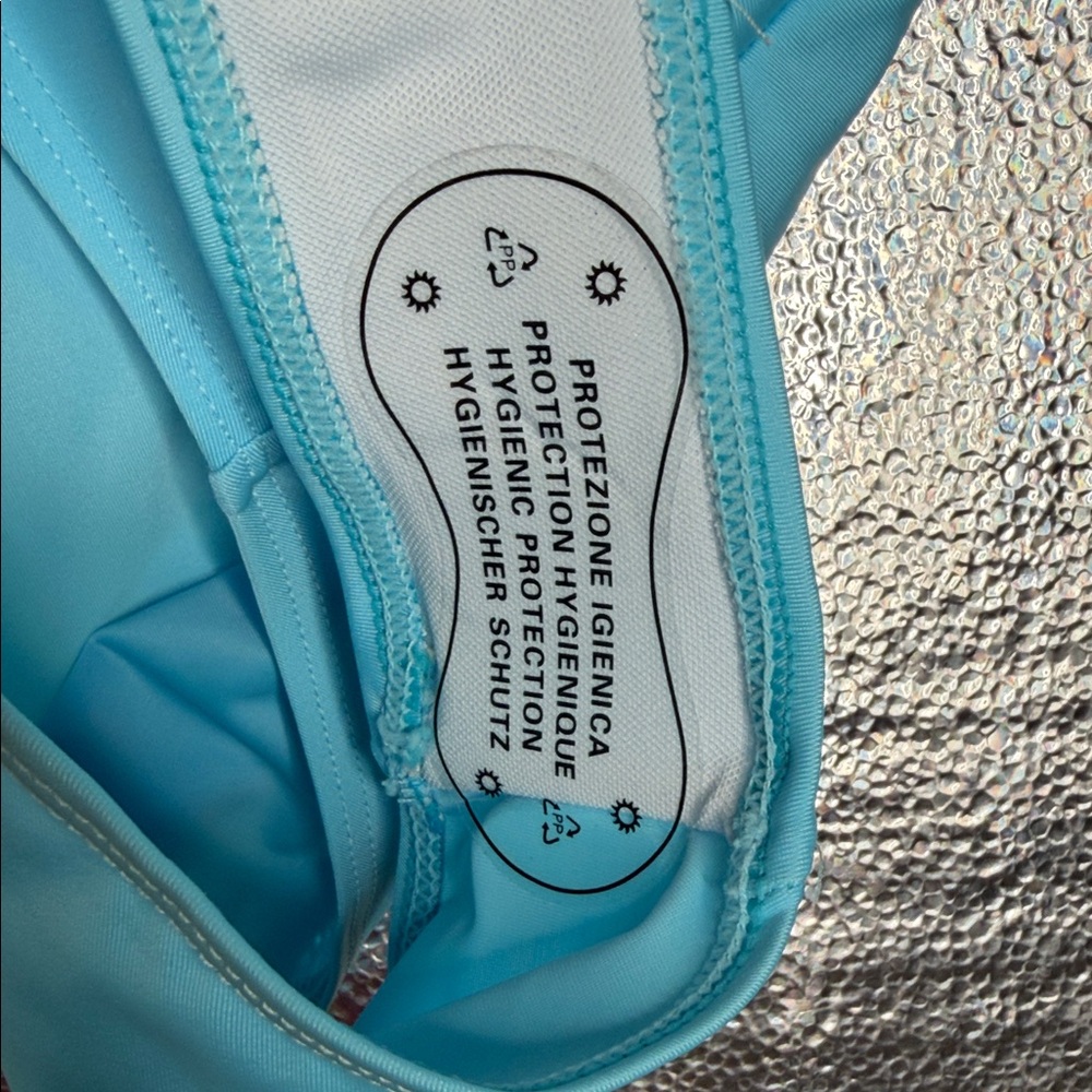 Source Unknown Light Blue One Piece Swimsuit - image 7